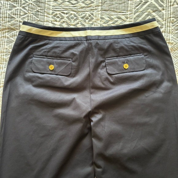 Talbots Women’s Black Pants with White Accent - Picture 9 of 14